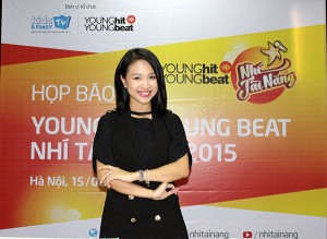 Nhật Thủy làm giám khảo Young Hit Young Beat nhí tài năng 2015